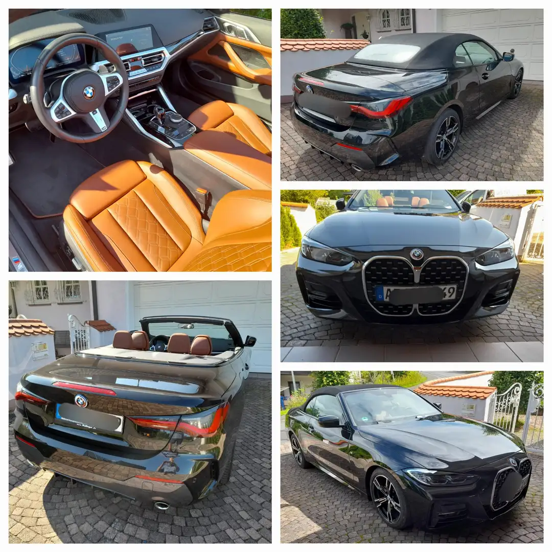 BMW 420 4er Cabrio Diesel 420d Cabrio M Sport Siyah - 1