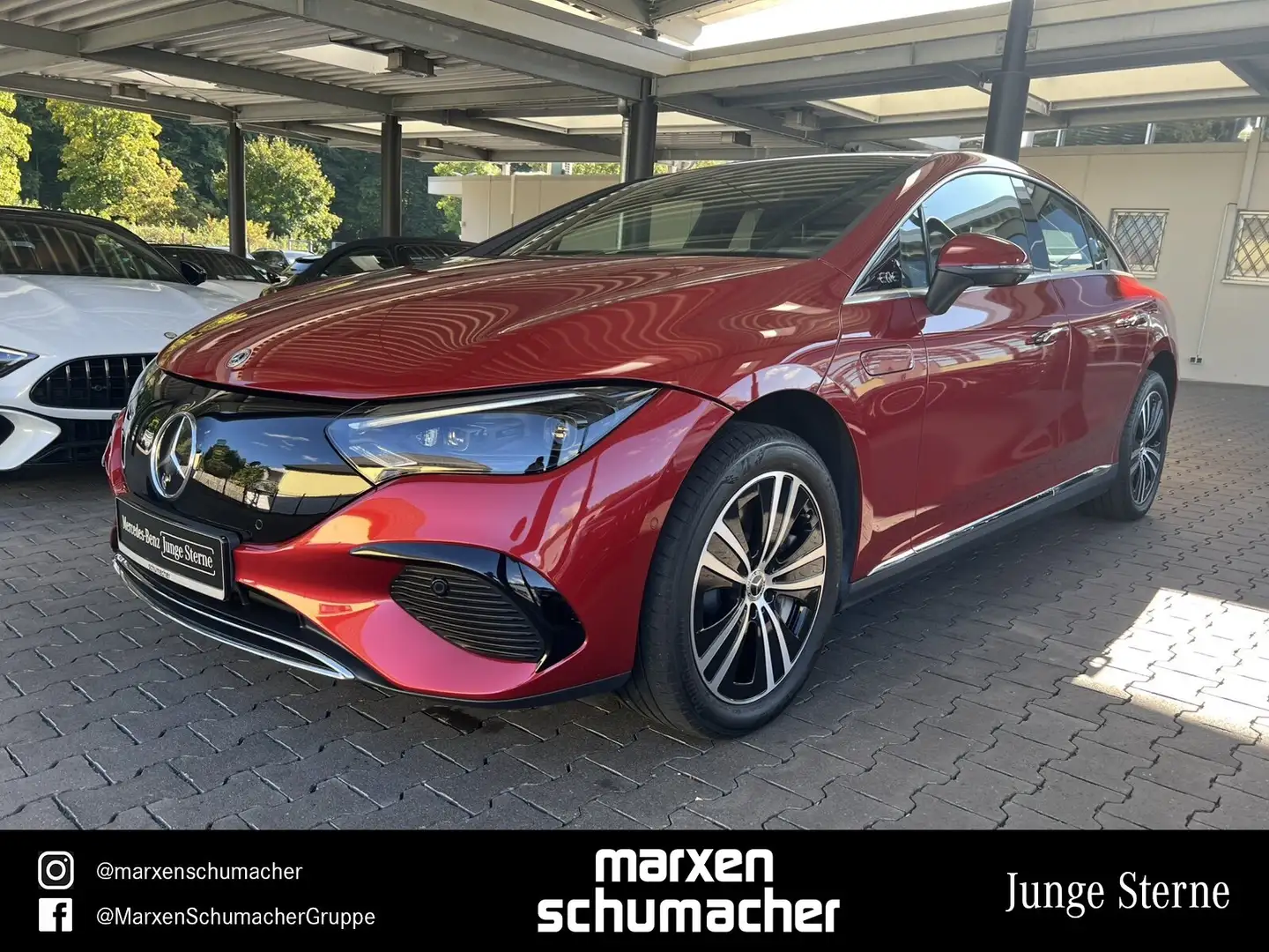 Mercedes-Benz EQE 350 EQE 350 Electric Art Pano+Burm3D+Memory+Premium Rouge - 1