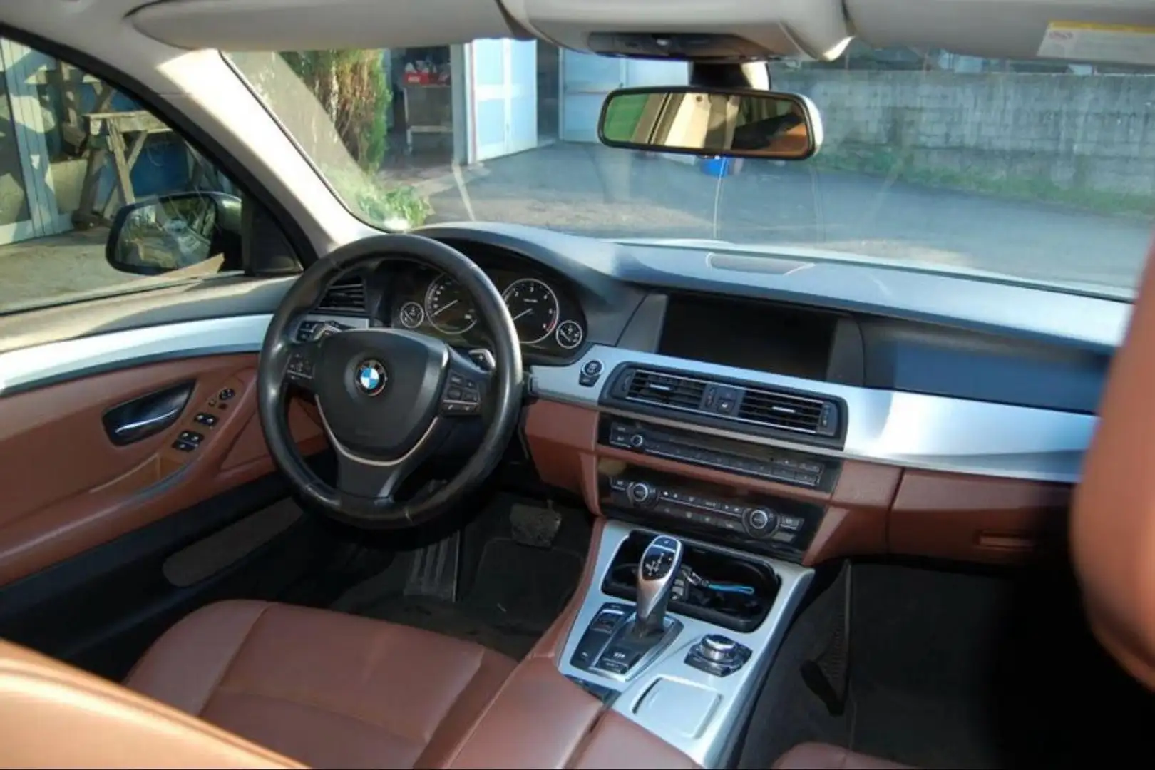 BMW 520 Serie 5 F11 Touring 520d Touring Bianco - 2