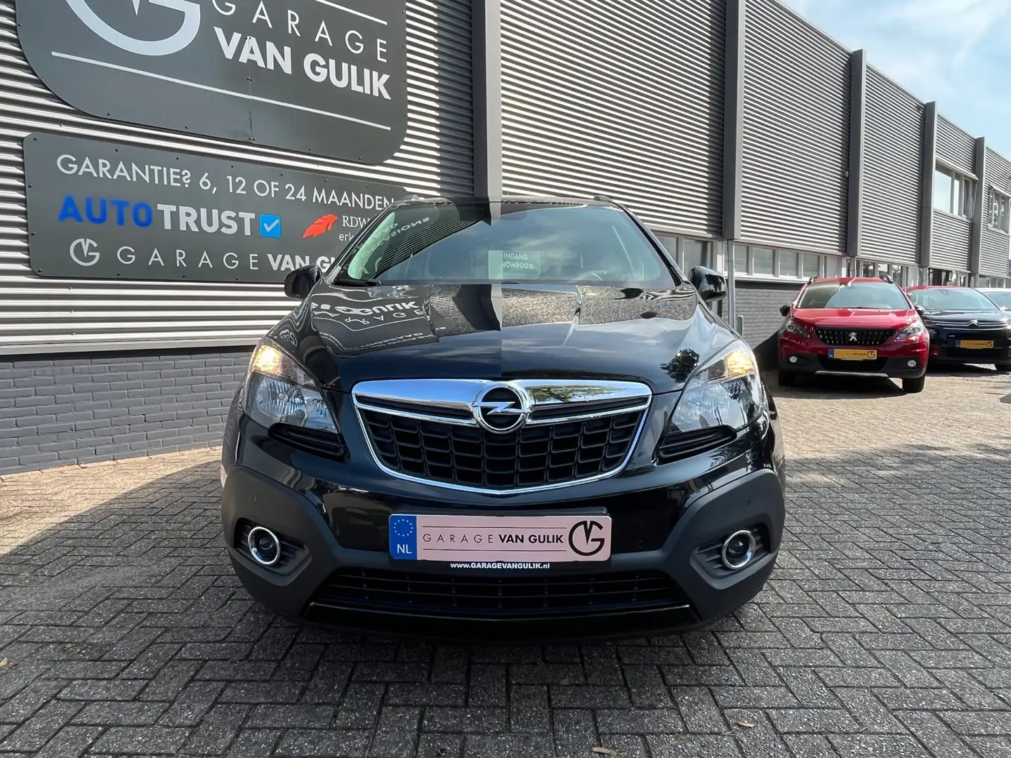 Opel Mokka 1.4 140PK Clima,Cruise,Isofix,Stoel+StuurVerw,Elek Schwarz - 2