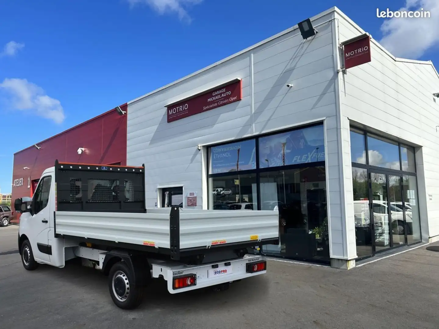 Renault Master Benne L2 Confort 3,5T Blue DCI 145 Euro VI Tractio Blanc - 2