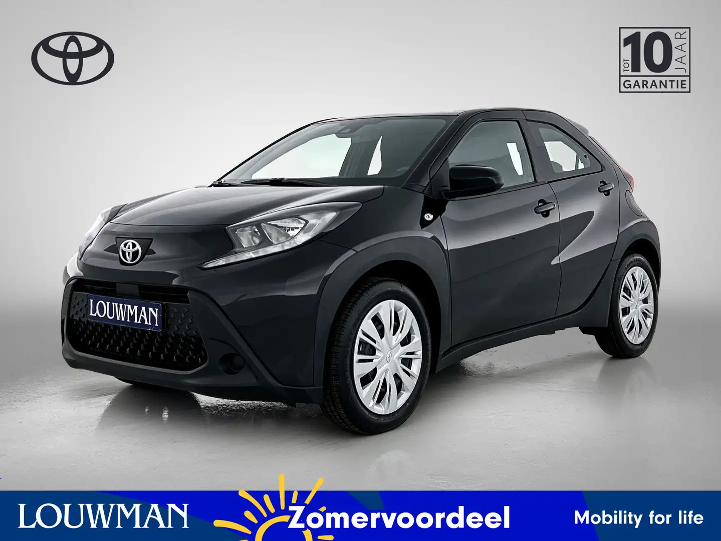 Toyota Aygo X 1.0 VVT-i MT Play - Louwman Zin in Zomervoordeel a Zwart - 1