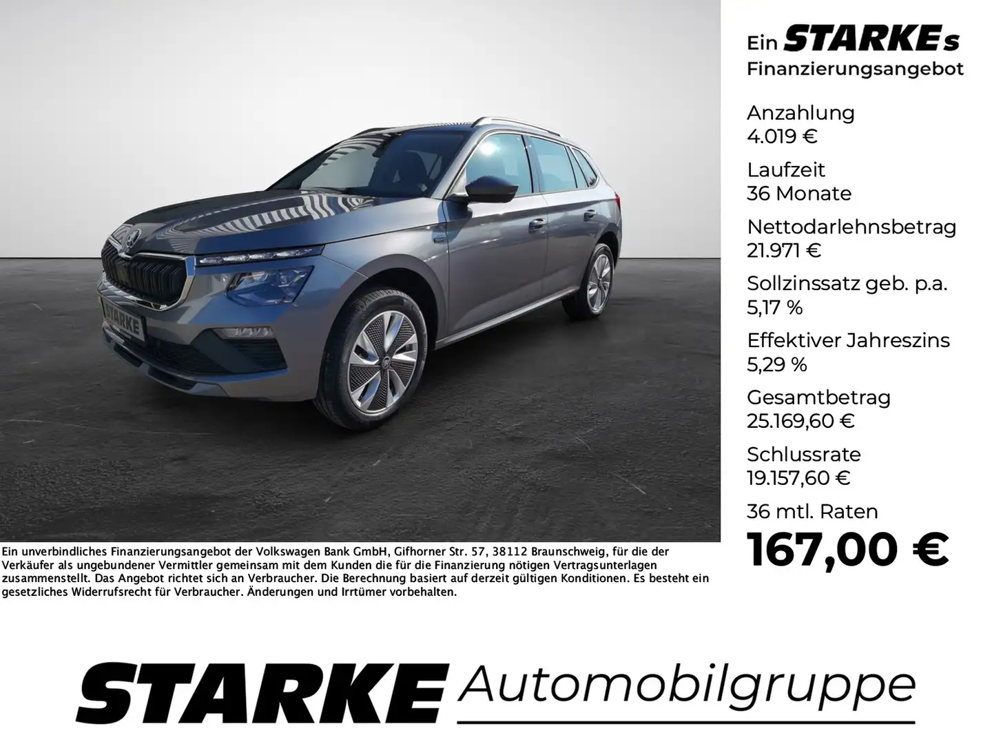 Skoda Kamiq 1.0 TSI Tour Gris - 1