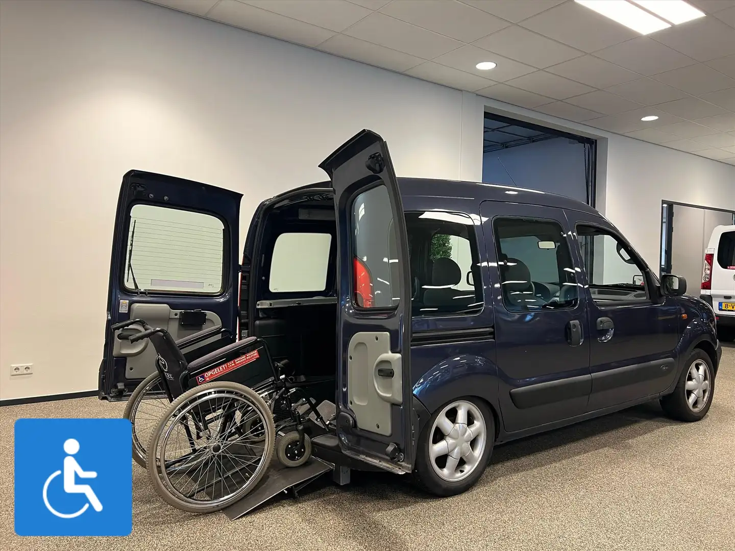 Renault Kangoo Rolstoelauto Blauw - 2