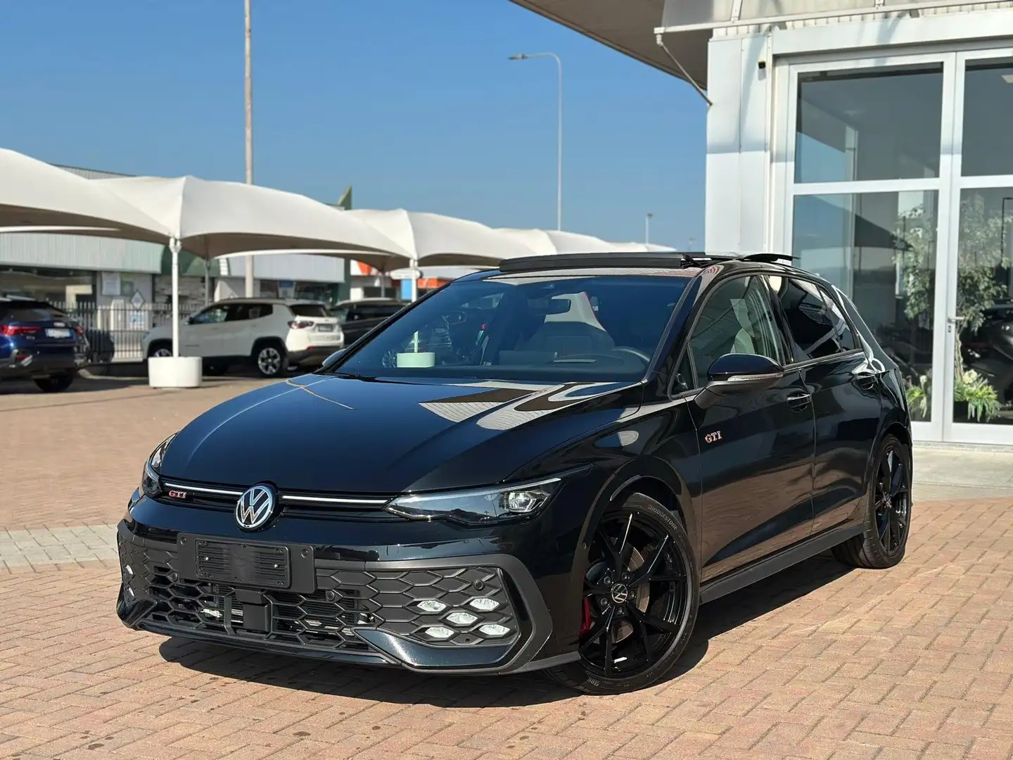 Volkswagen Golf GTI 2.0 tsi 265cv dsg tetto-pelle-dcc-harman kardon Nero - 2