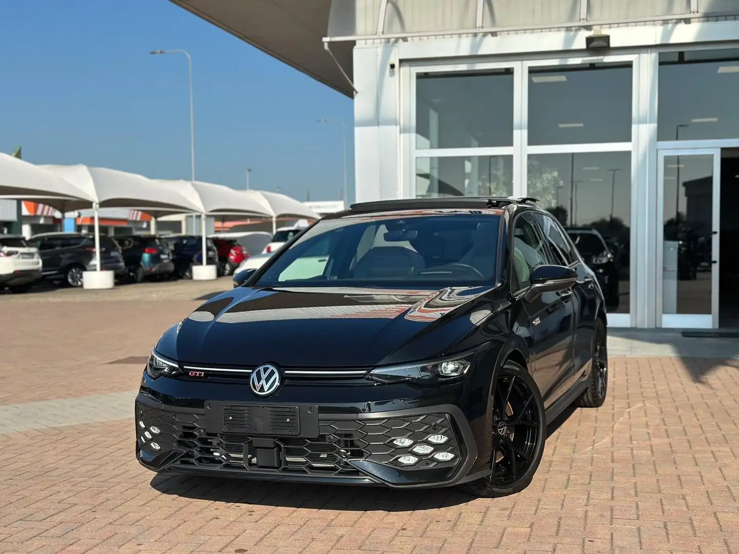 Volkswagen Golf GTI 2.0 tsi 265cv dsg tetto-pelle-dcc-harman kardon Nero - 1