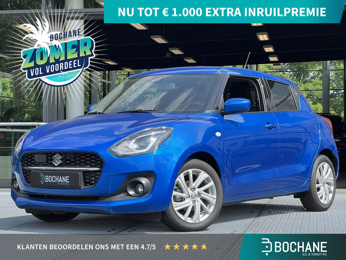 Suzuki Swift 1.2 Select Smart Hybrid | Adaptieve Cruise Control Blauw - 1