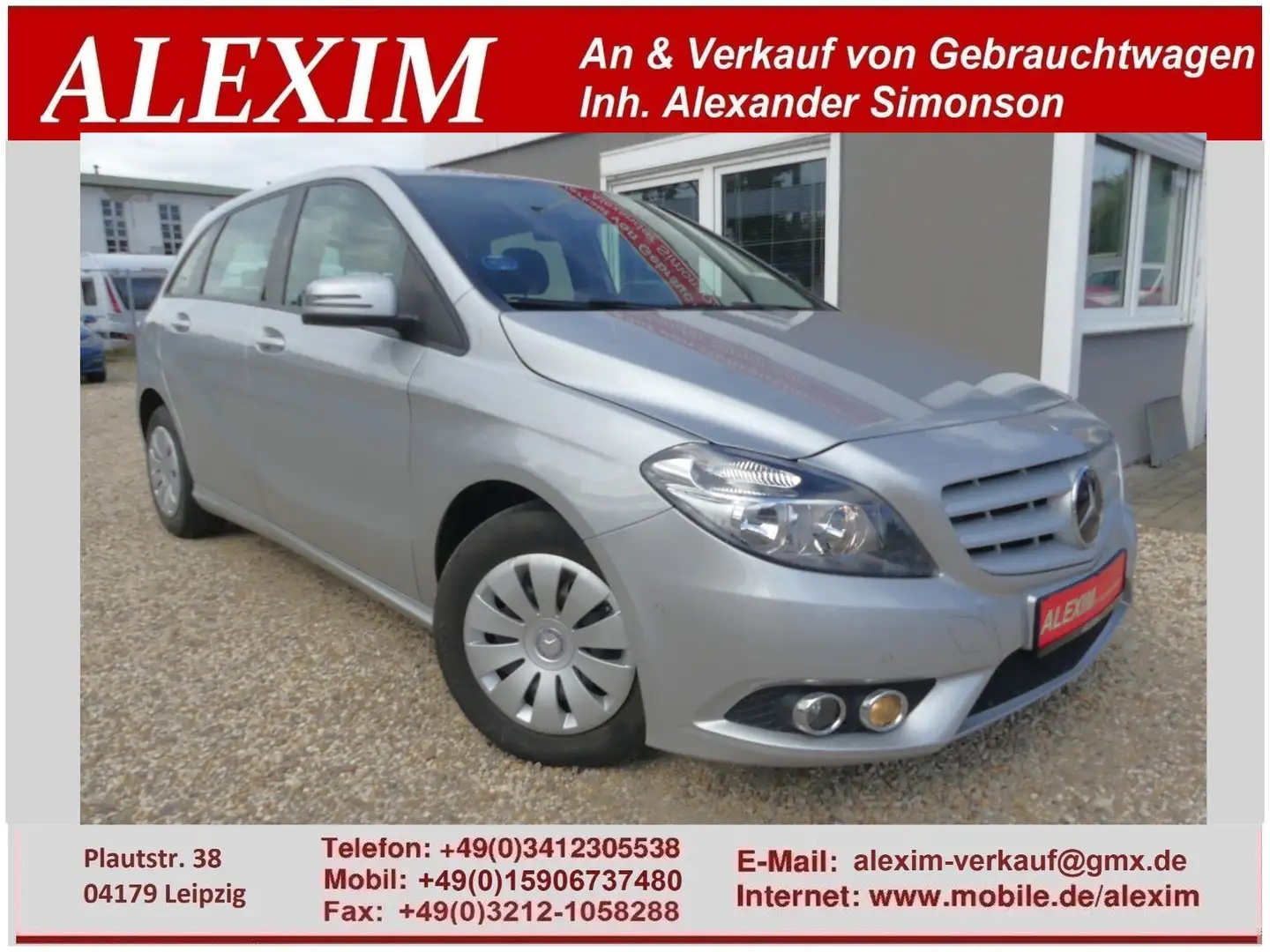 Mercedes-Benz B 180 /8-fach/PDC/Navi/USB Argent - 1