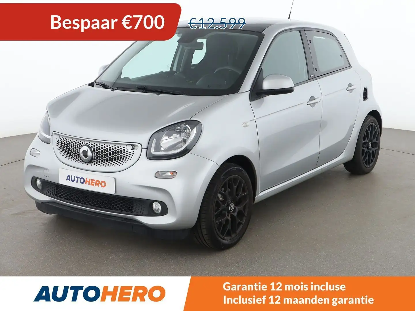 smart forFour 0.9 Turbo Basis Prime Grijs - 1