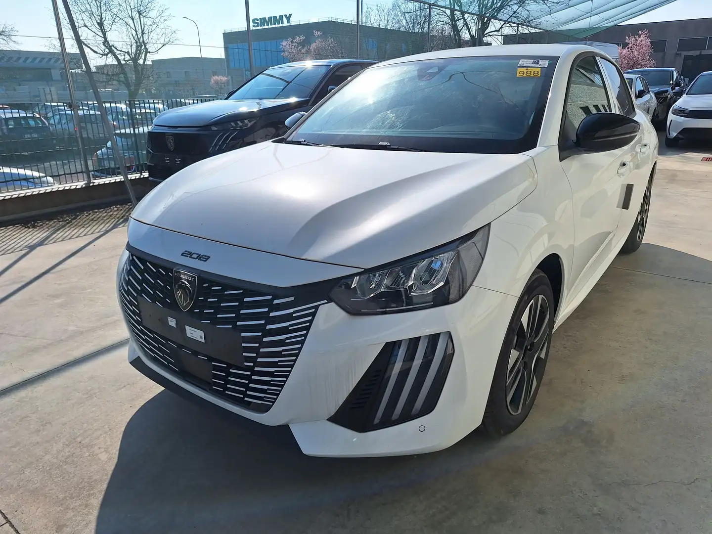 Peugeot 208 1.2 puretech Allure 100cv KM ZERO PRONTA CONSEGNA Белый - 1