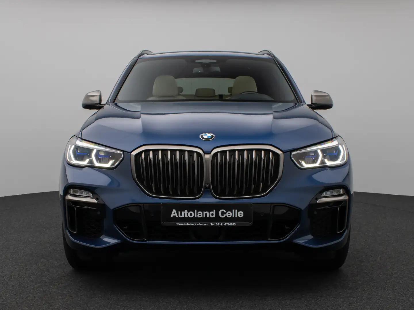 BMW X5 M Panoram Laser 360°HUD DAB H K AHK DisplK Bleu - 2