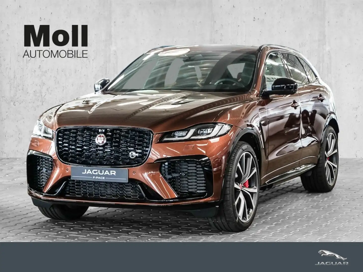 Jaguar F-Pace SVR AWD P550 SPICED COPPER EDITION 22 Zoll Brown - 1