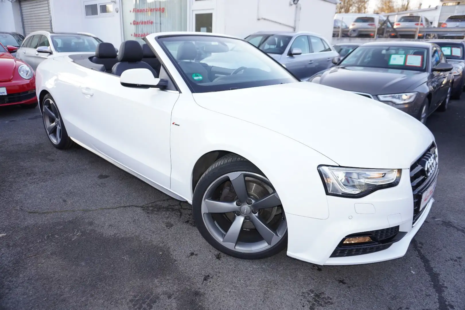 Audi A5 Cabriolet 1.8 TFSI*S-Line*Bi-Xenon*Navi*19"++ Blanc - 1