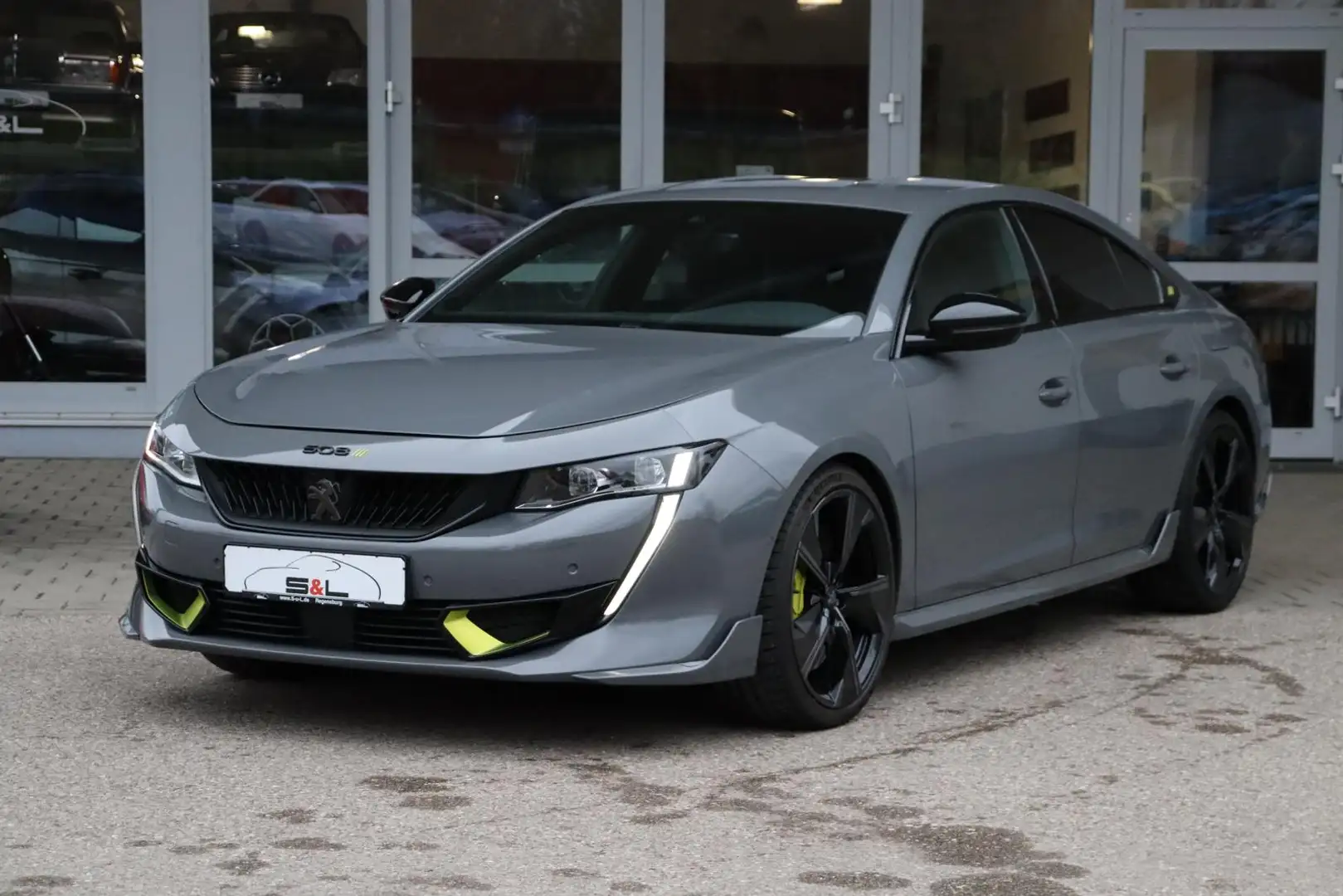 Peugeot 508 PSE 360Hybrid4/FullLED/ACC/Nappa/NightVision Gris - 1