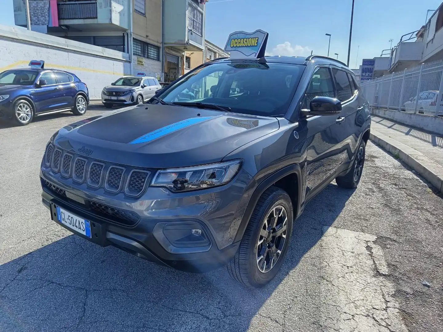 Jeep Compass 1.3 T4 240CV PHEV AT6 4xe Trail. Nero - 1