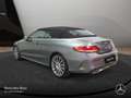 Mercedes-Benz C 200 Cabrio AMG+LED+KAMERA+19"+SPUR+TOTW+KEYLESS Gris - thumbnail 9