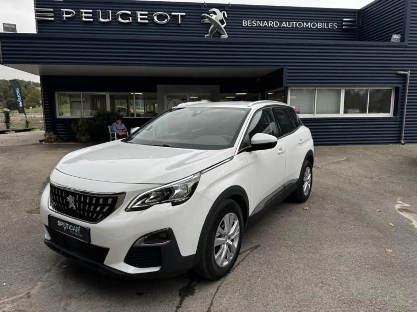 Peugeot 3008 1.2 PureTech 130ch Active Business S\u0026S Blanc - 1
