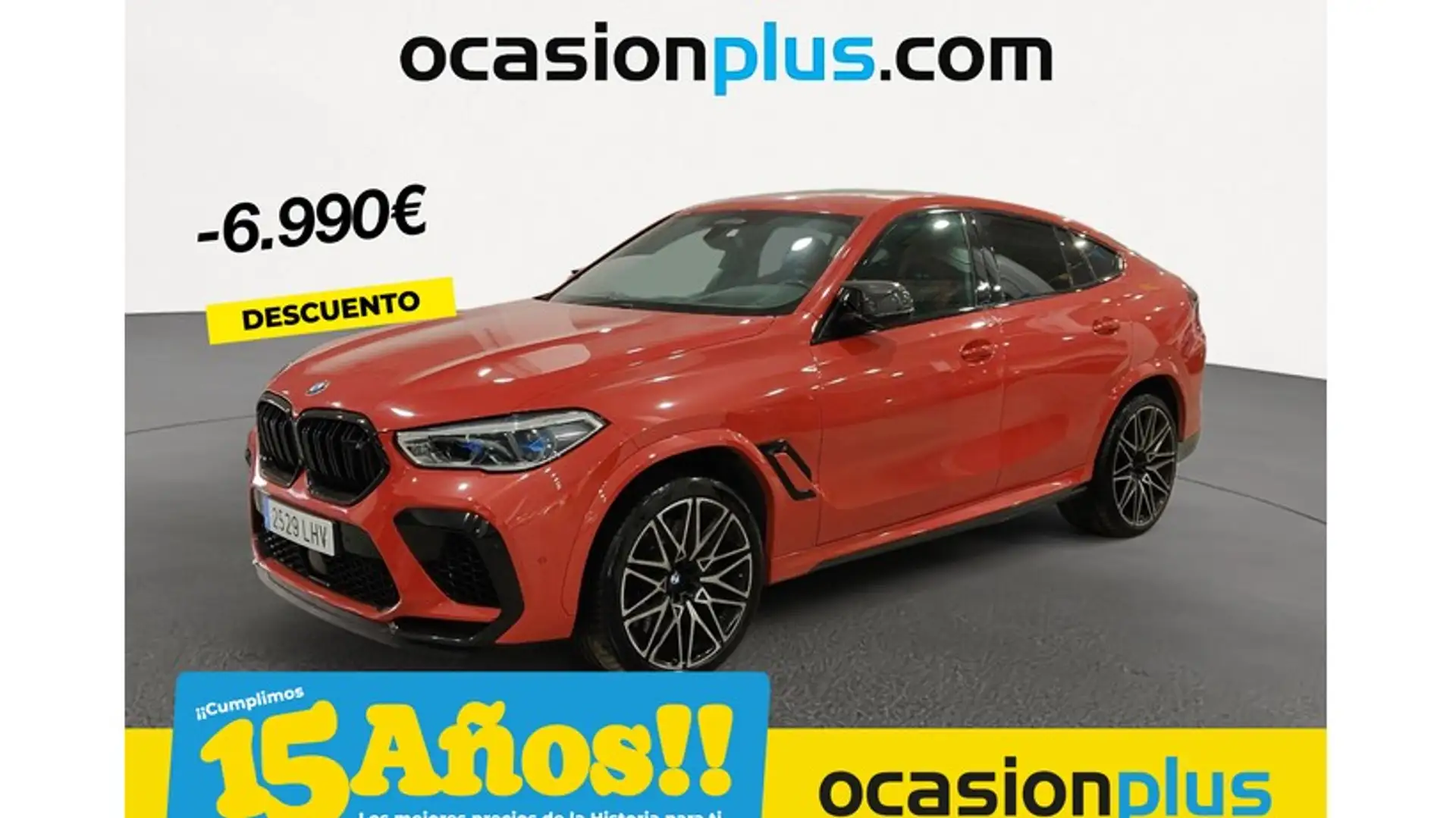 BMW X6 M Competition Rouge - 1