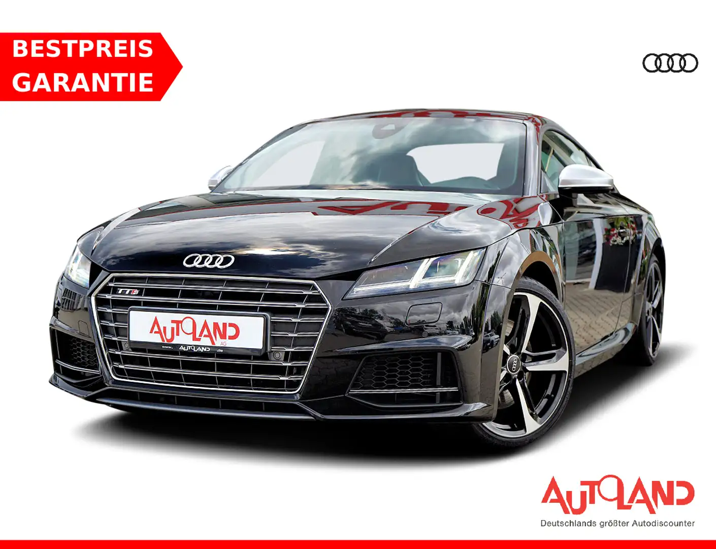Audi TTS Coupe 2.0 TFSI quattro Klimaaut. LED Kamera Schwarz - 1