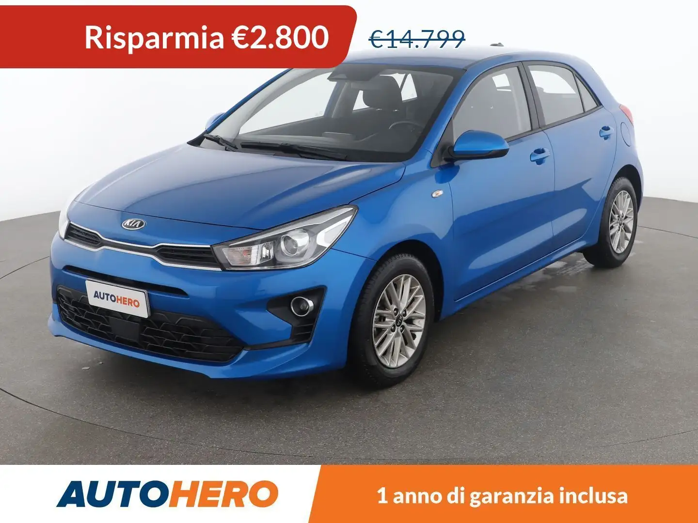 Kia Rio 1.0 TGDI Mild-Hybrid Style Blu/Azzurro - 1