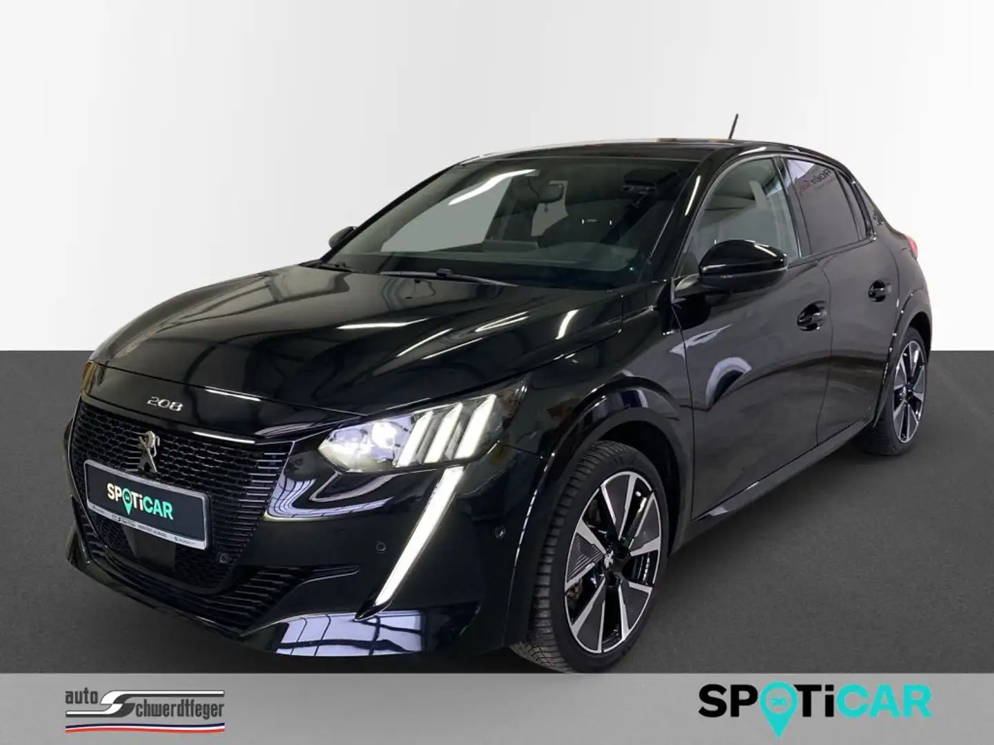 Peugeot 208 Elektromotor 136 GT Pack Schwarz - 1