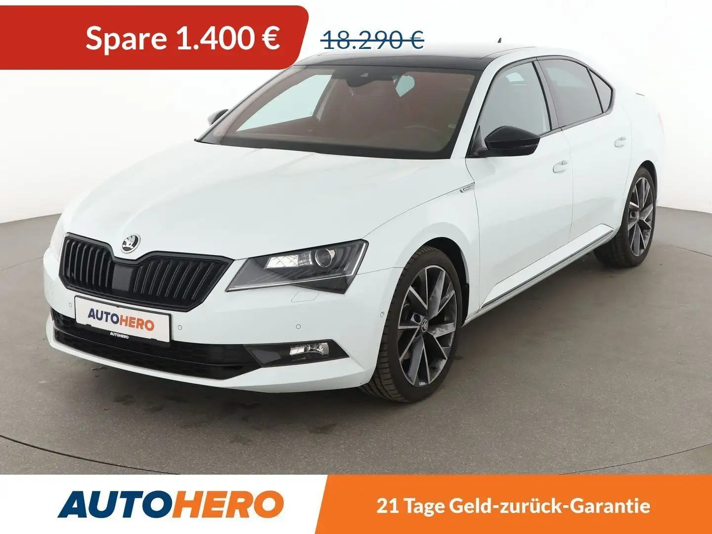 Skoda Superb 1.4 TSI ACT Ambition Aut.*NAVI*XENON*PDC*SHZ*ACC* Blanc - 1