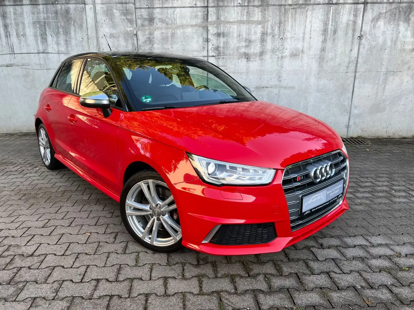 Audi S1 2.0TFSI quattroSportback*2Hand*TüvNeu*LED*Nav Rouge - 1