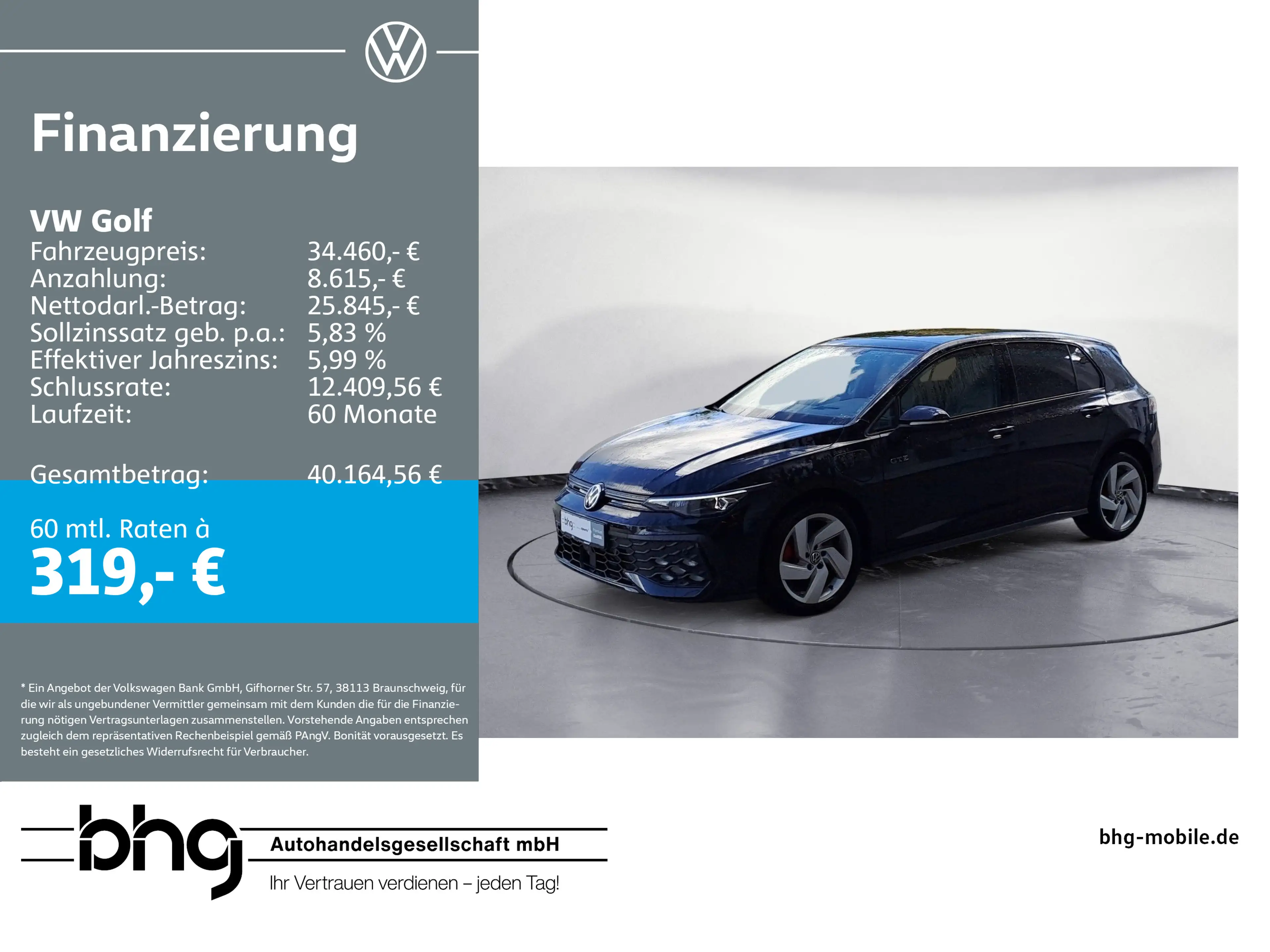 Volkswagen Golf GTE GTE