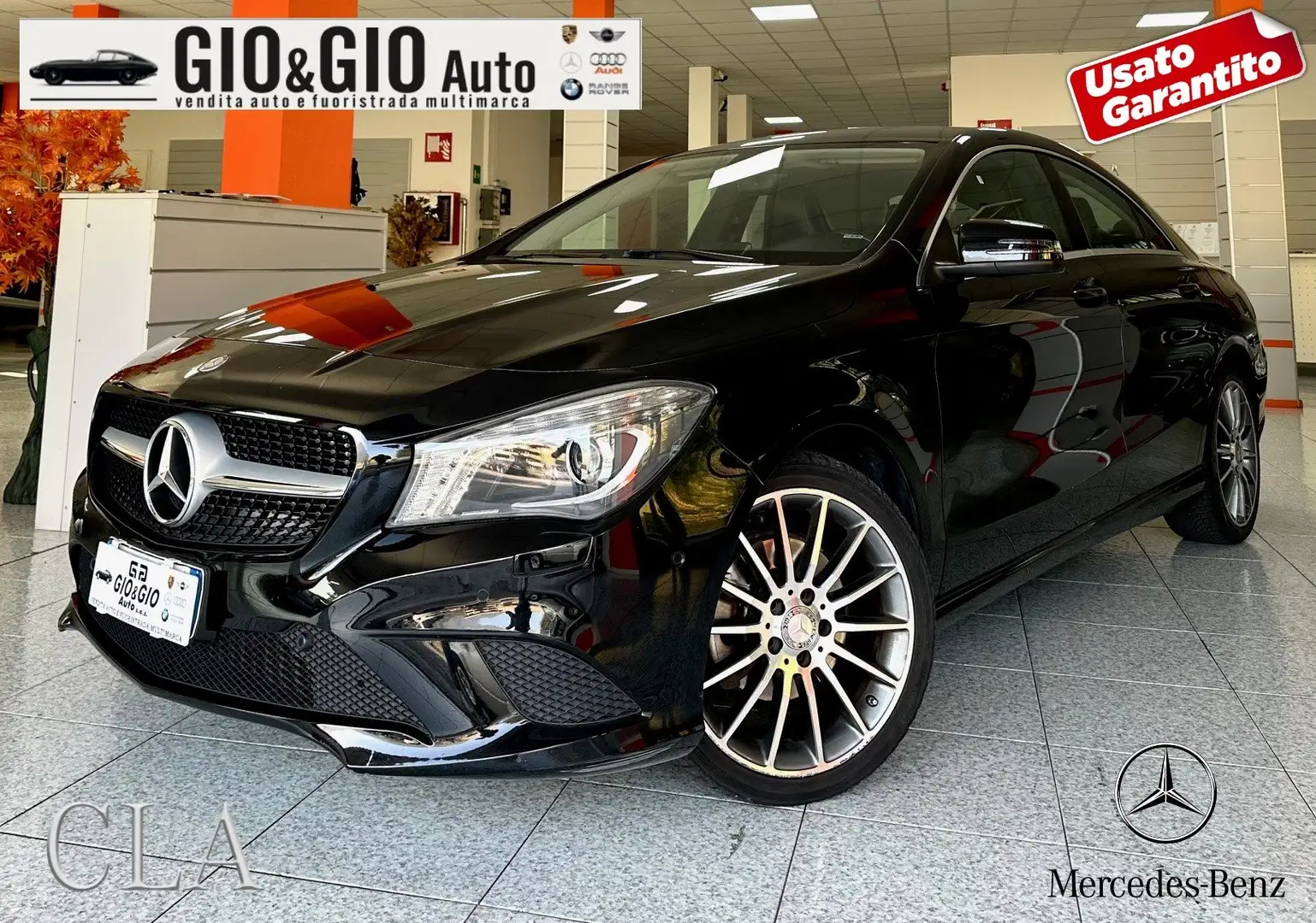 Mercedes-Benz CLA 200 CLA 200 d (cdi) Sport auto Nero - 1