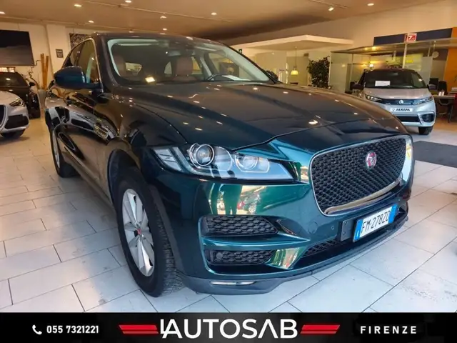 Jaguar F-Pace 2.0 D AWD 180 CV Prestige Pelle Tabacco