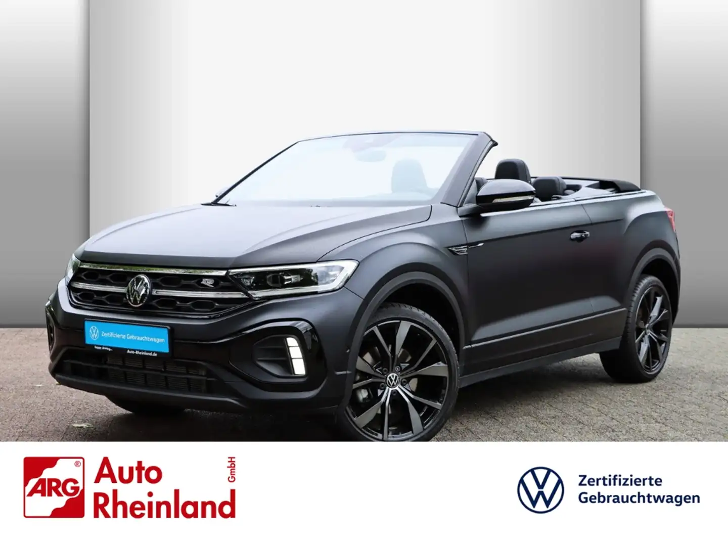 Volkswagen T-Roc Cabriolet R-Line Edition Black 1.5 TSI OPF DSG LED Zwart - 1