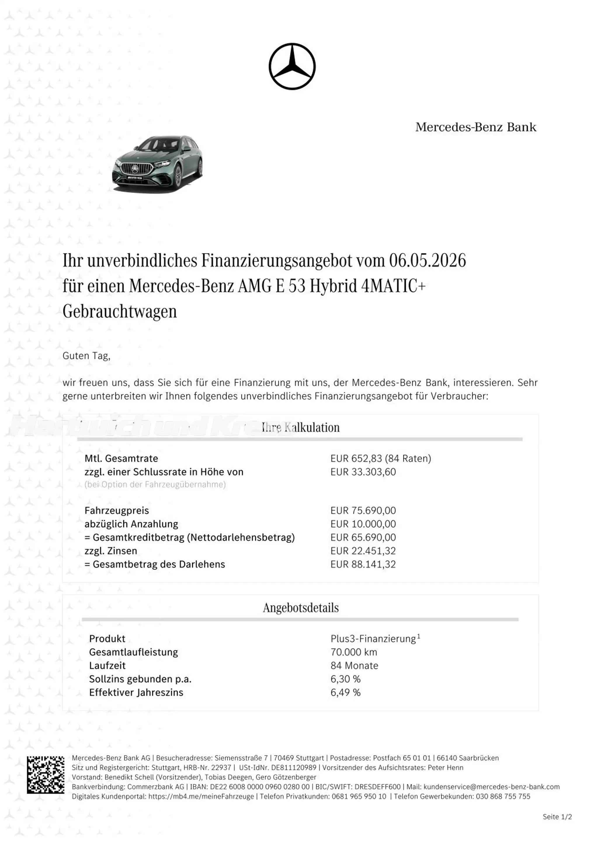 Mercedes-Benz E 53 AMG AMG E 53 T Hybrid 4Matic+AHK+Perform Sitz+Distro+360Grad+Driverspaket — photo 3