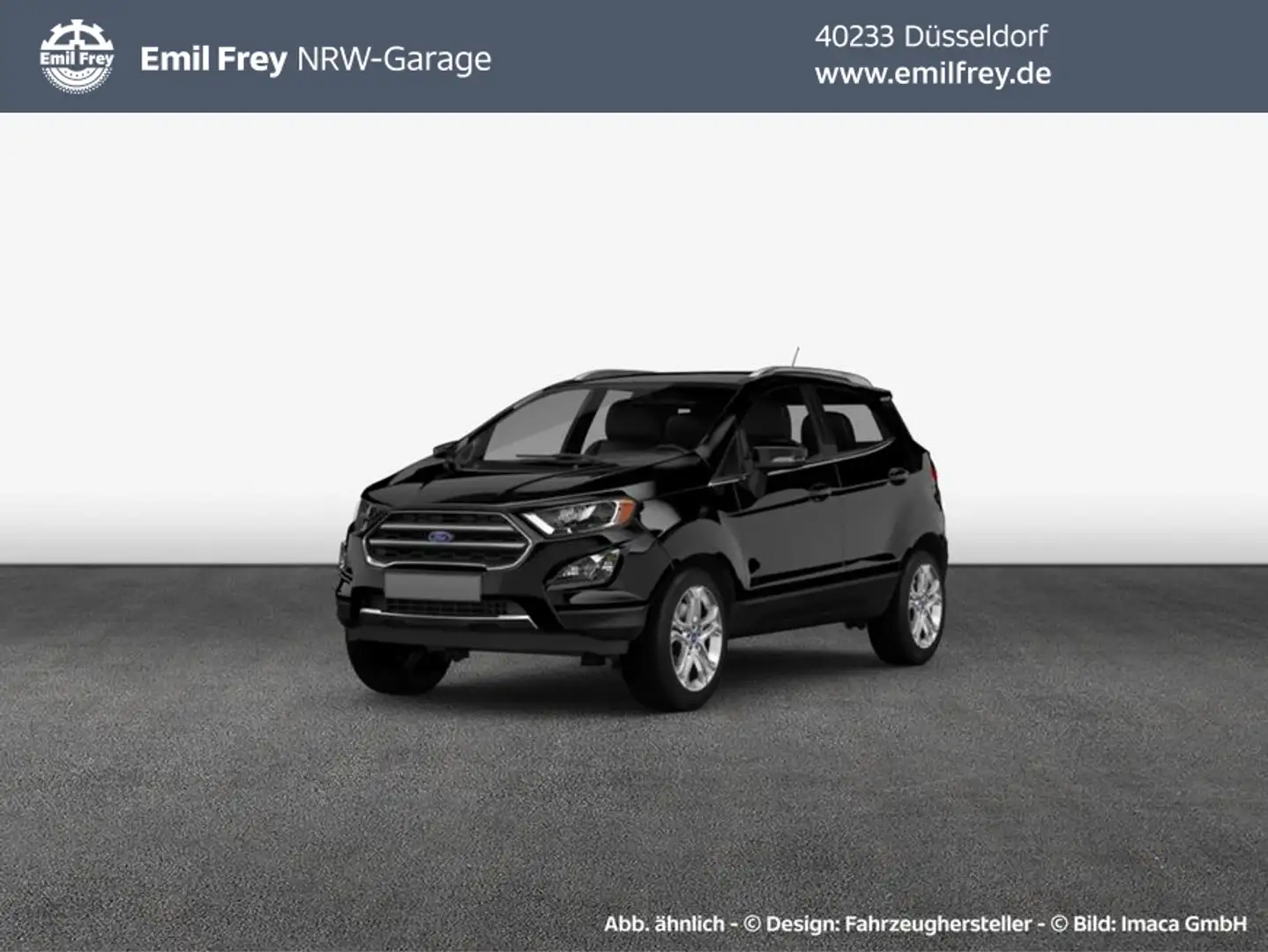 Ford EcoSport ECOSPORT 1.0 EB ACTIVE GJR*Kamera*Leder*Winterpk. Grau - 1