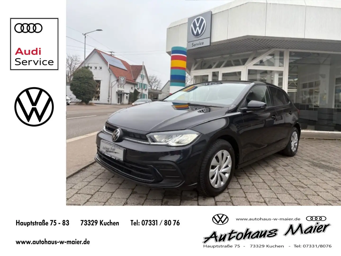 Volkswagen Polo 1.0 TSI DSG "Life" "FACE"SHZ/LED/SHZ/NAVI Noir - 1