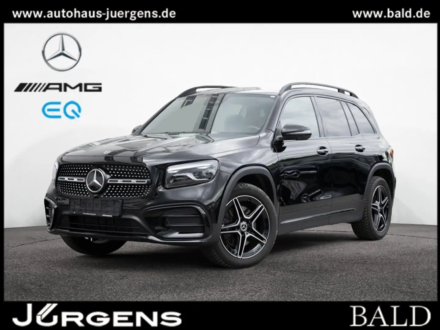 Mercedes-Benz GLB 220 d 4M AMG-Sport/MLB/Pano/AHK/Night/7Sitze Zwart - 2