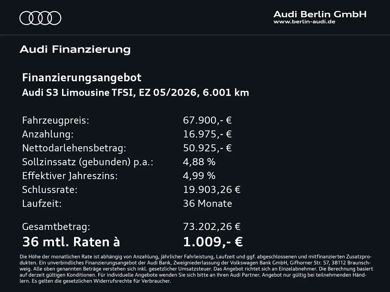 Audi S3 TFSI S tronic 2