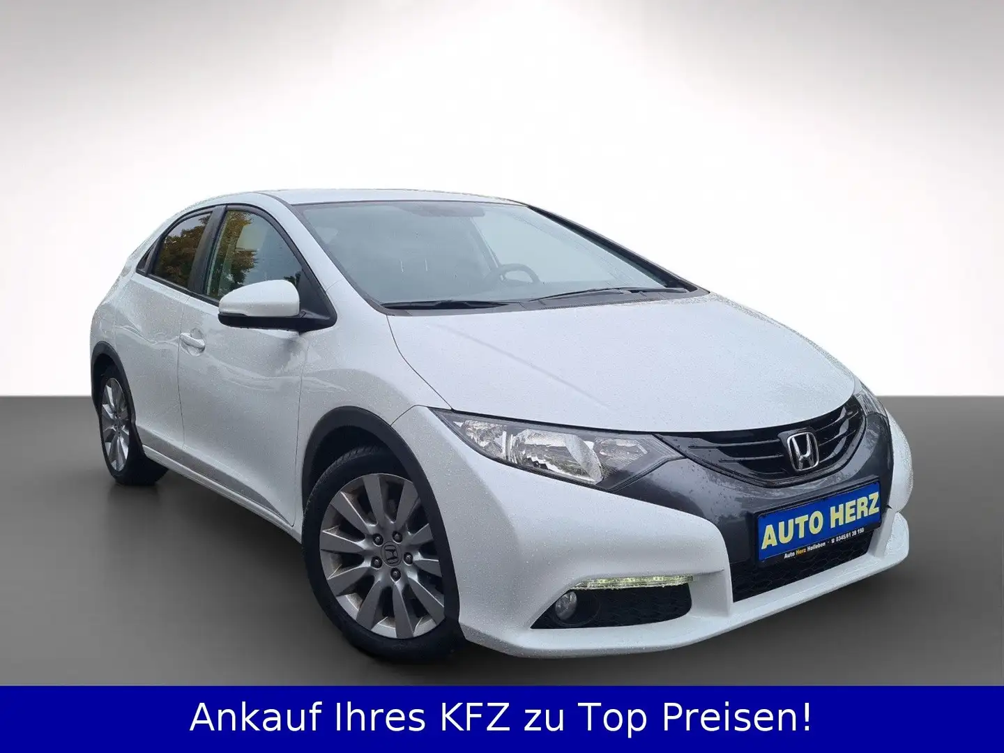 Honda Civic 5-trg. 1.8 Sport Kamera+Standheiz+Klimaaut Weiß - 2