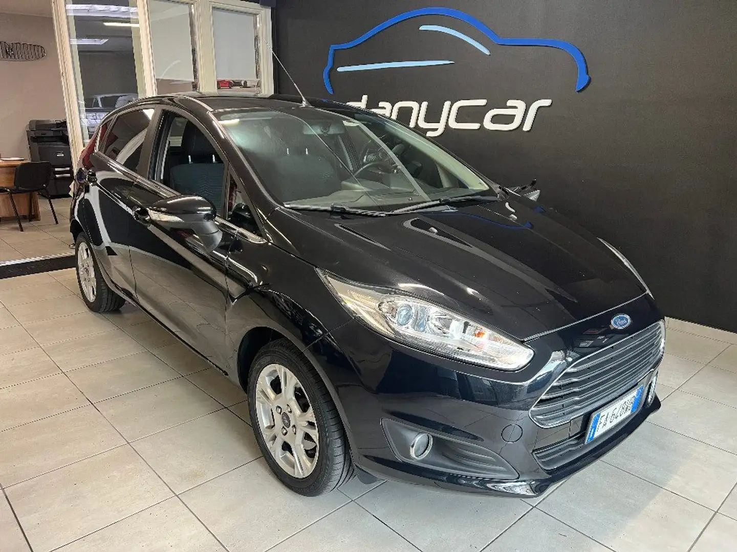 Ford Fiesta 1.4 5p. Bz.- GPL Titanium Zwart - 1