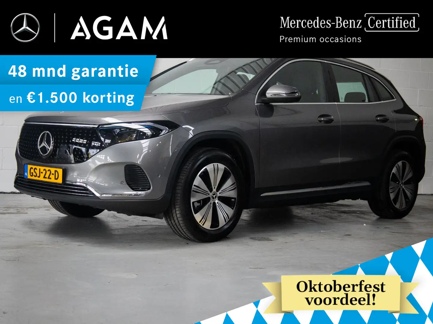 Mercedes-Benz EQA 250 250+ Essential Line 71 kWh Gris - 1
