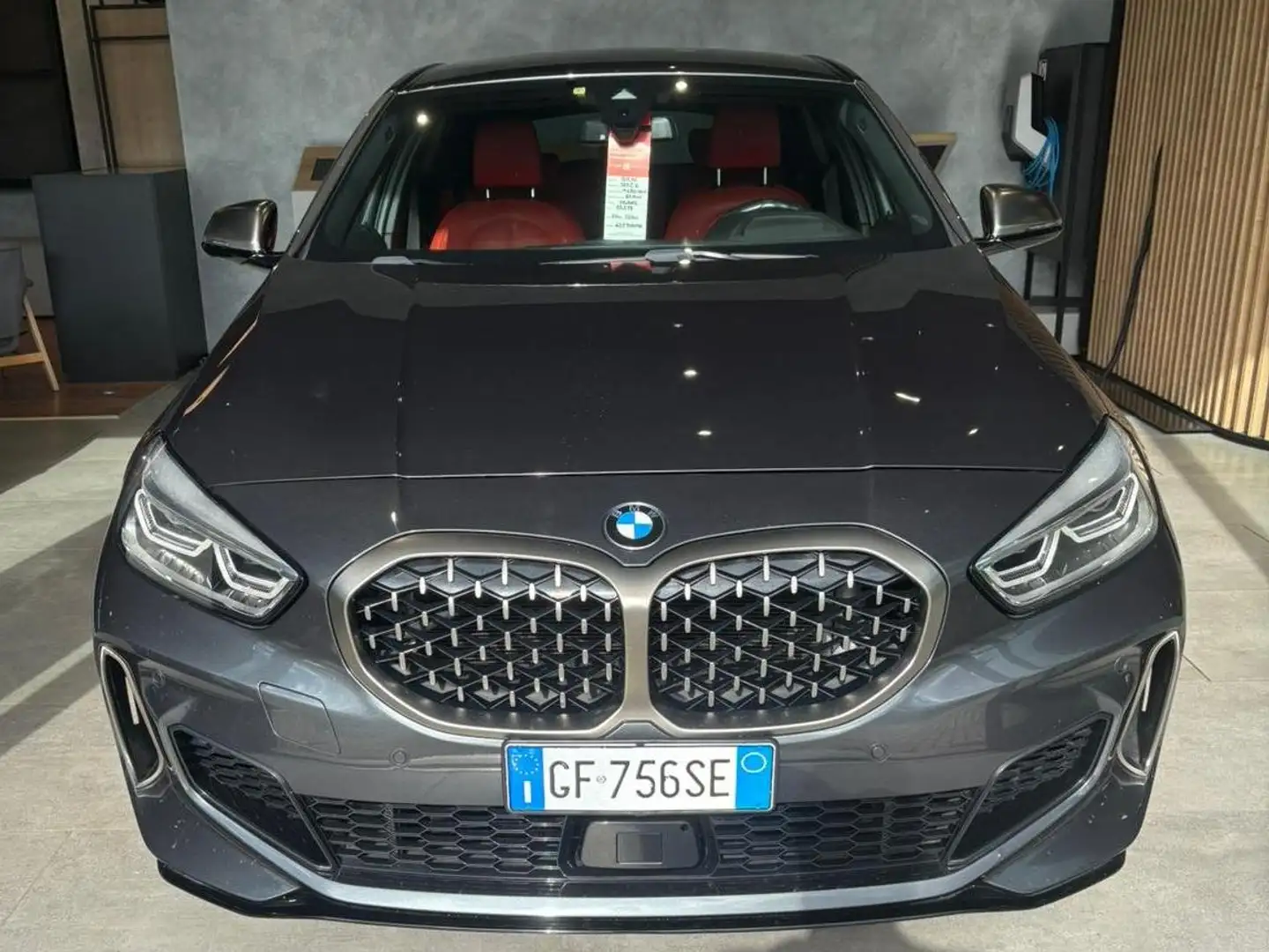 BMW 135 Serie 1 F40 M 135i xdrive auto Grigio - 1