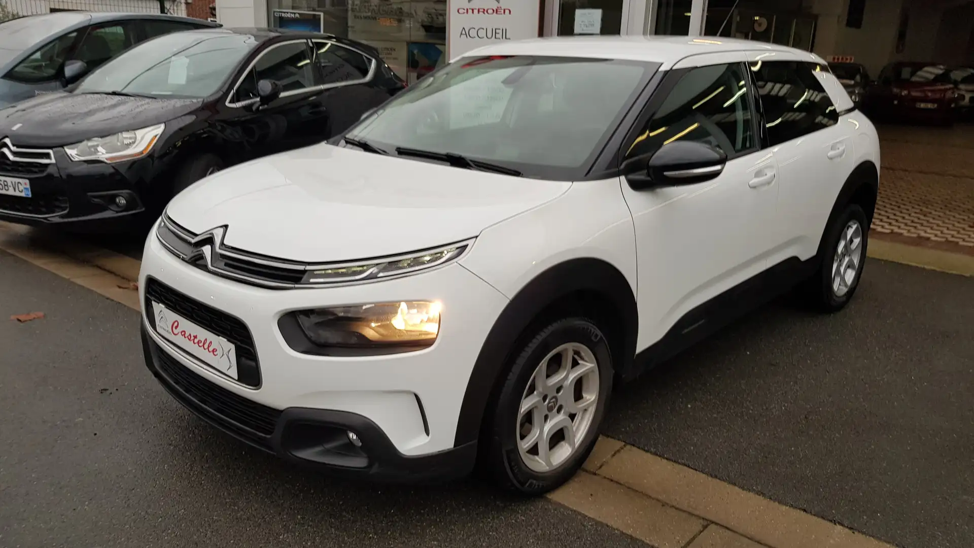 Citroen C4 Cactus PureTech 110 Shine GPS RADAR DE RECUL Blanc - 1