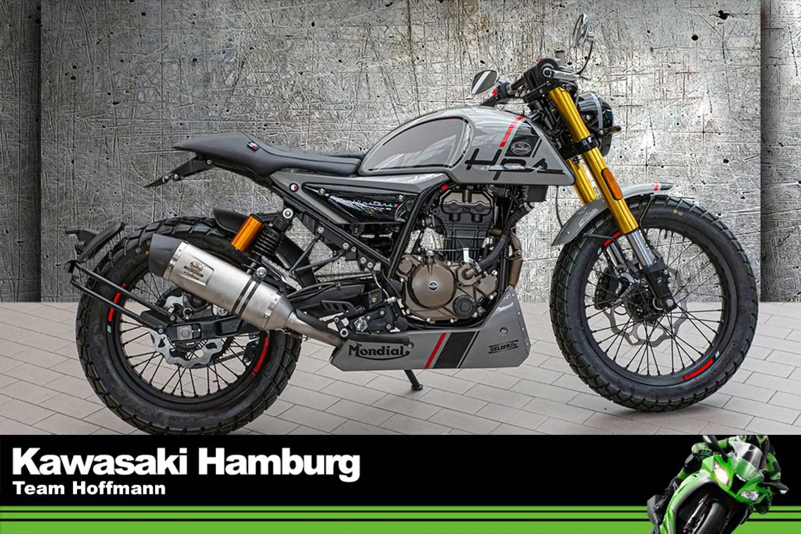 Sonstige Marken HPS 125i ABS Hipster Leovince, Limited Editon Grau - 1