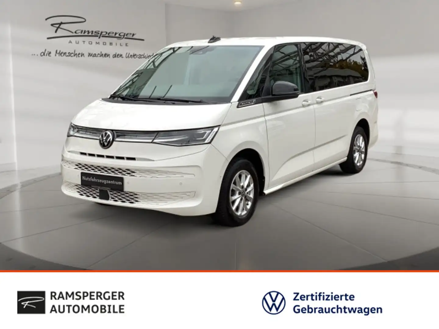 Volkswagen T7 Multivan T7 2.0 TDI DSG Life LÜ AHK Matrix Kamer Weiß - 1
