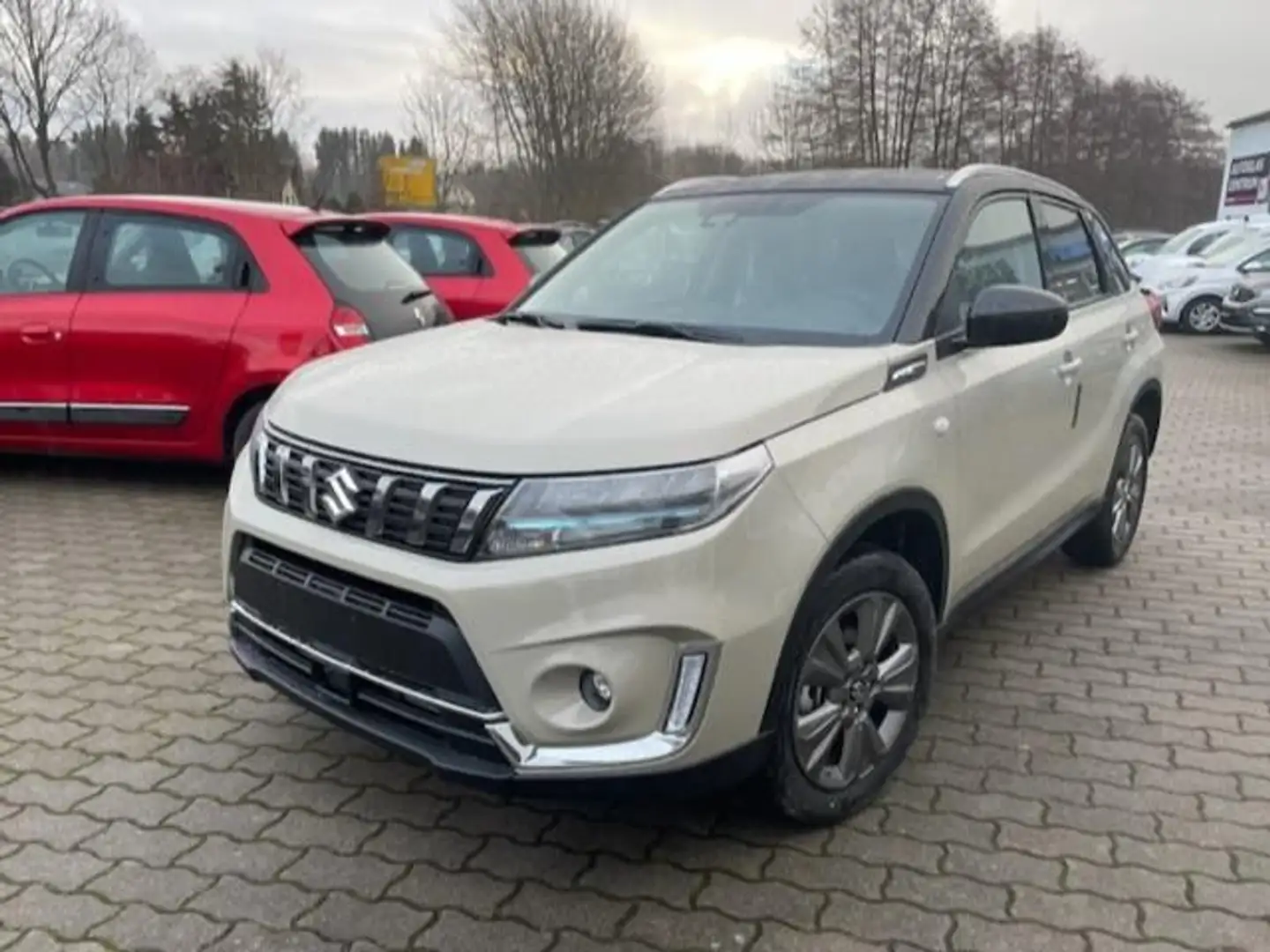 Suzuki Vitara 1.4 Hyb 4x4 GL+ LED*Kamera*ACC Beżowy - 1