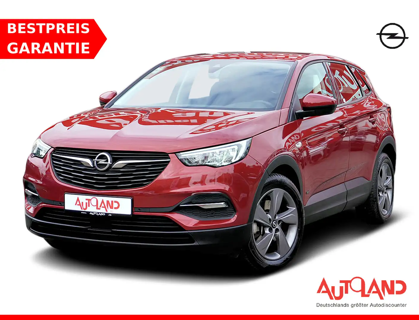 Opel Grandland Edition Hybrid LED Navi DAB Tempomat Rot - 1