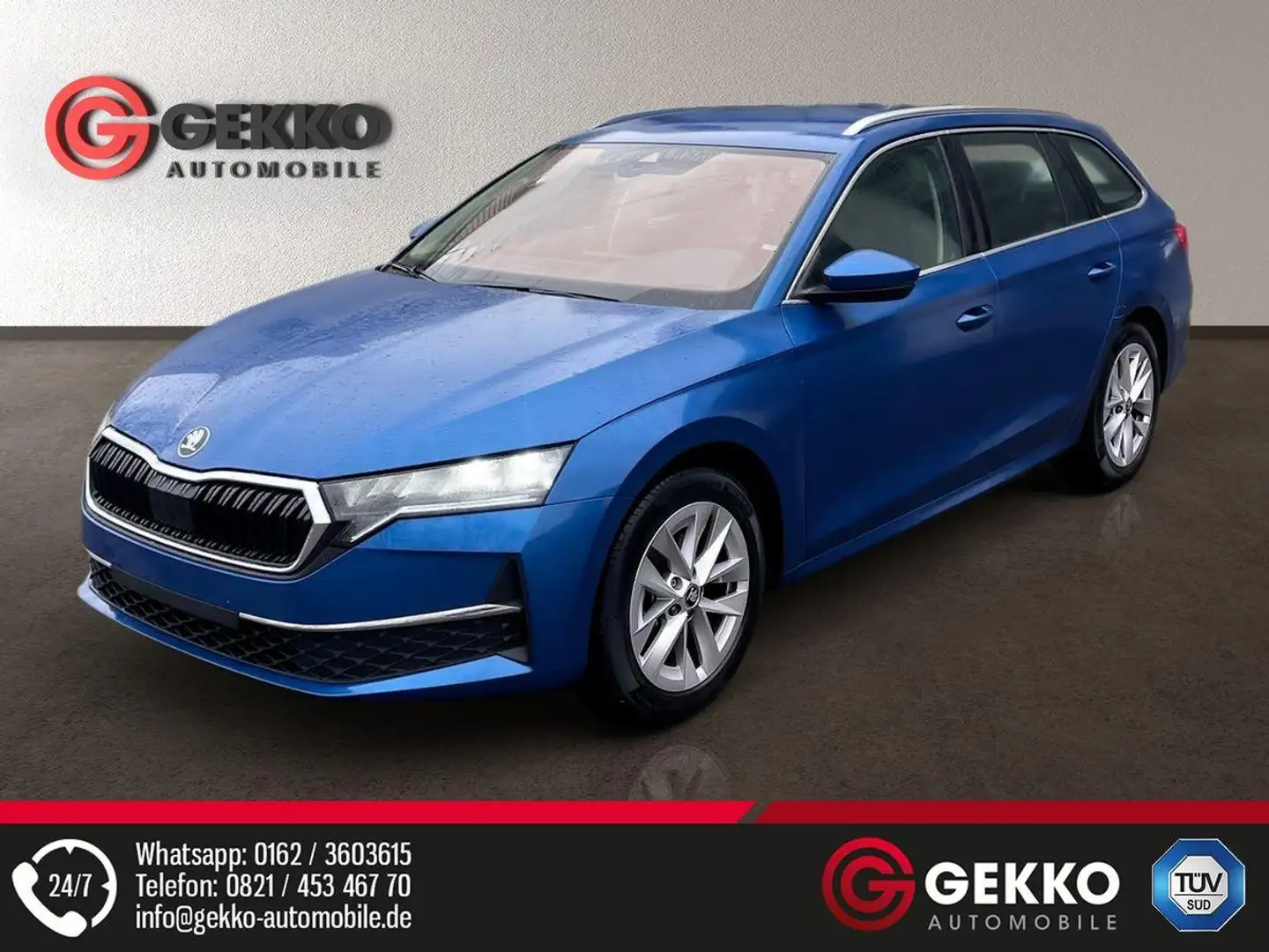 Skoda Octavia Combi Sportline +APP+AHK+KAMERA+Metallic+SZH Bleu - 2