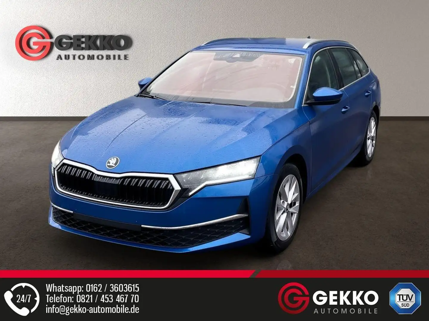 Skoda Octavia Combi Sportline +APP+AHK+KAMERA+Metallic+SZH Bleu - 1
