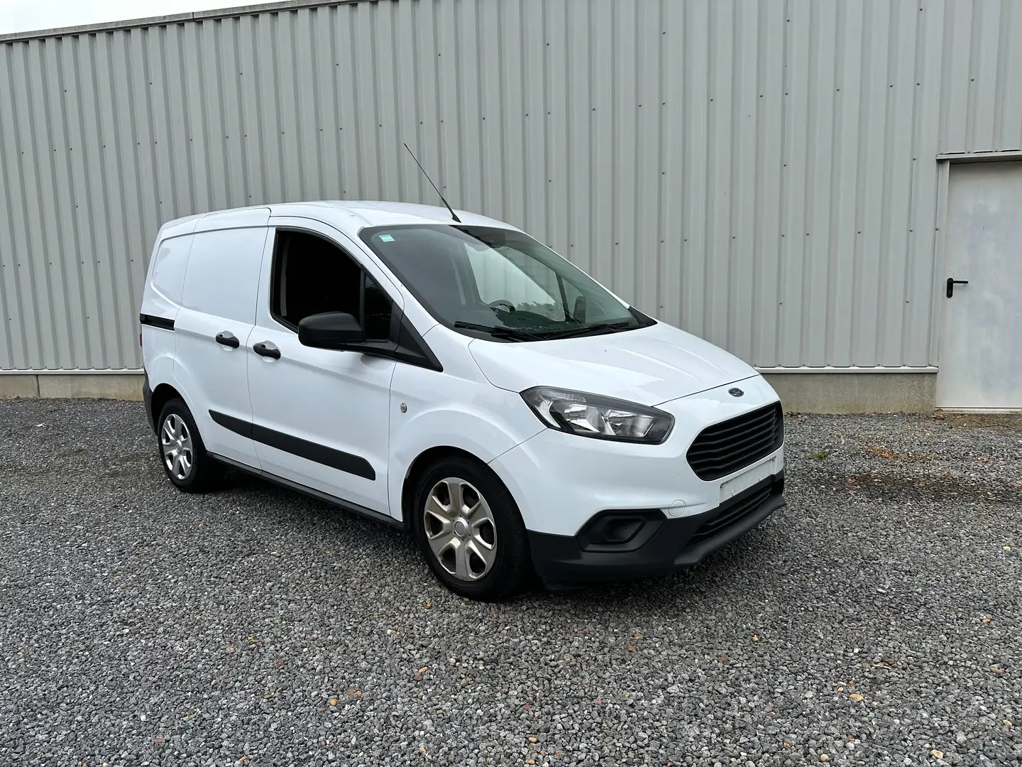 Ford Transit Courier lichte vracht benzine Euro 6d 10744 ex btw Weiß - 2