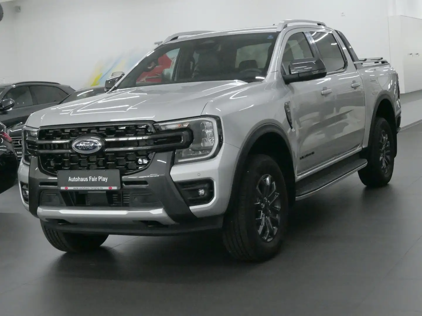 Ford Ranger Wildtrak e-4WD DoKa AHK 3,5t/LED/WIE NEU! Argent - 2