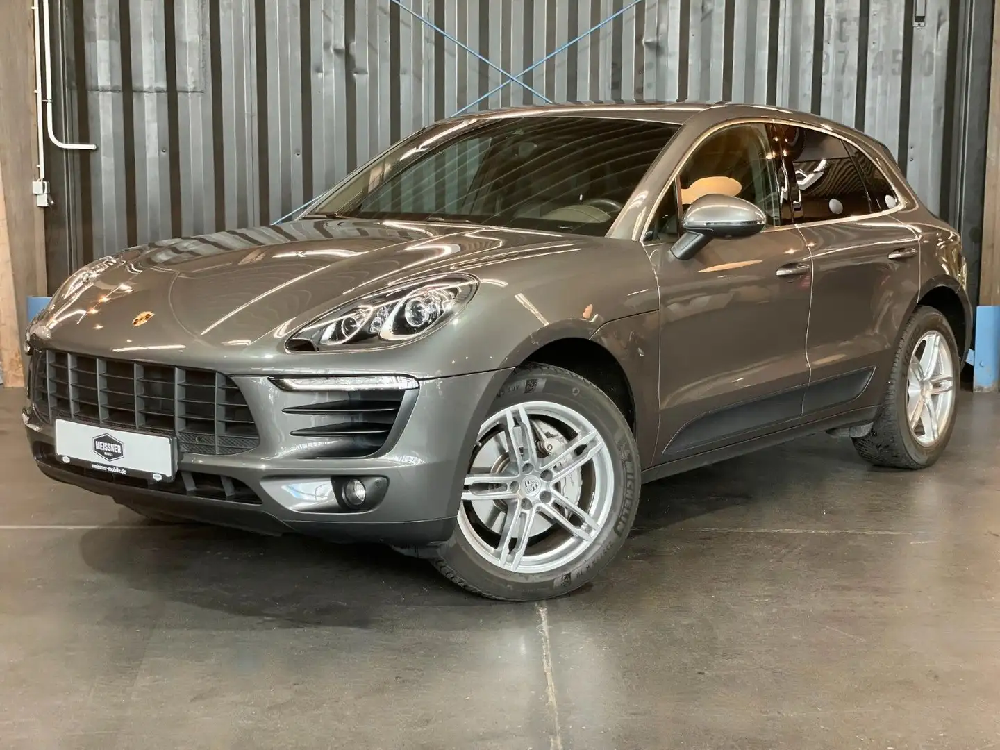 Porsche Macan S Diesel (Approved/Panorama/PDLS+/) Grigio - 1